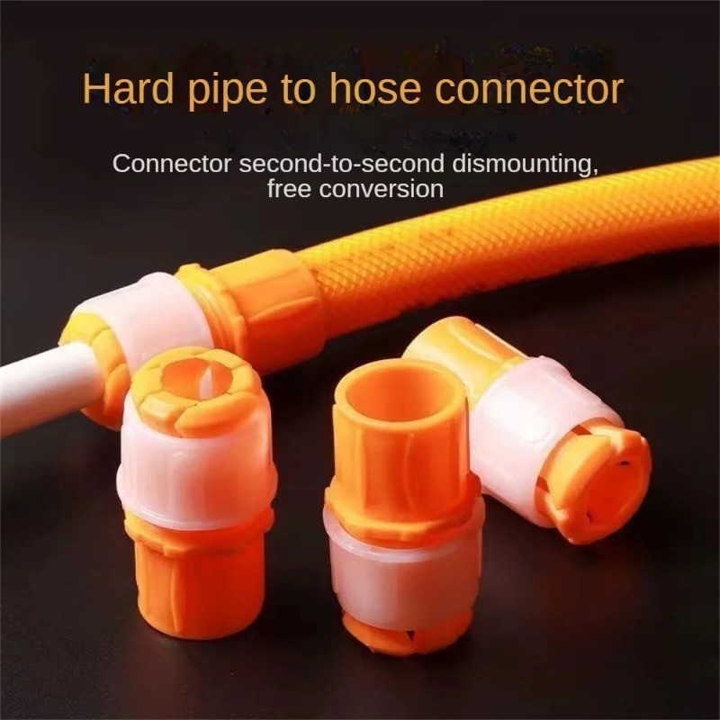 1 / 2 / 4 Đầu nối nhanh ống nước - Khớp tưới chống chảy ngược - Giao diện vòi đa năng - Phụ kiện bồn rửa hệ thống tưới - Ống tưới vườn - Đồ dùng làm vườn