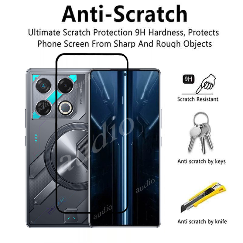Infinix GT 50 Pro 5G 2in1 Kính Cường Lực Cho Infinix GT 20 30 50 Pro 50Pro 5G Bảo Vệ Màn Hình HD Mềm Phim Len Cho Infinix GT20 GT50 Pro 5G Bảo Vệ Màn Hình Phim Điện Thoại