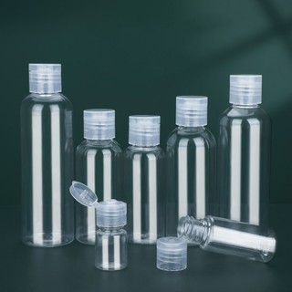 Combo10 Chai Nhựa Nắp Bật 5ML/10ML/20ML/30ML/50ML/60ML/80ML/100ML Đựng Gel Rửa Tay - Chai Nhựa Pet SUNND