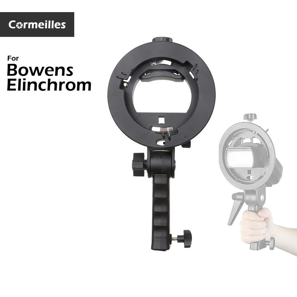 Andoer Elinchrom Snoot + Grille nid d'abeille + Filtres de couleur pour Flash Stroboscope Impact EX/Calumet Genesis/Interfit EX