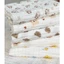 Chăn, mền, khăn tắm xô nhăn sợi tre 6 lớp cho bé 110x110cm