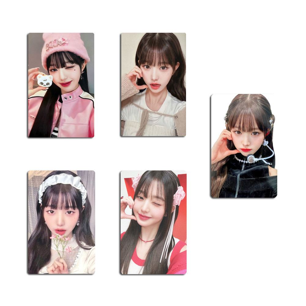 3-8 Cái / bộ IVE ELEVEN TÔI CÓ Asia Tour FANMEETING MAGAZINE Photocards HAPA KRISTIN AMUSE DIVE INTO I 'VE MINE Lomo Cards REI LIZ LEESEO WANNYOOUNG GAEUL YUJIN Bưu Thiếp Nhanh YM