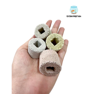 SỨ LỌC VIÊN TRỤ 5 MÀU ANEROBIC VẬT LIỆU LỌC HỒ CÁ