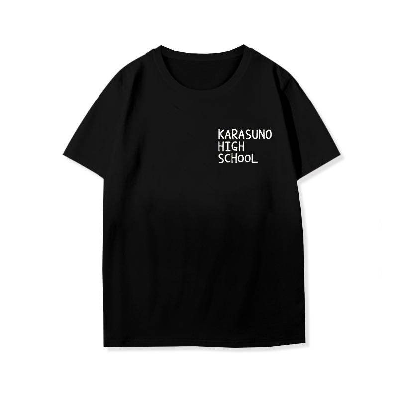 Haikyuu Shoyo Hinata Tobio Kageyama karasuno Cosplay vải 3D mùa hè Áo thun Anime tay ngắn hàng đầu