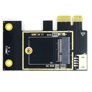 Thẻ chuyển đổi thẻ mạng không dây NGFF M.2 sang PCIE Hỗ trợ thẻ mạng 7260 8265 1650 1675X AX200 AX210