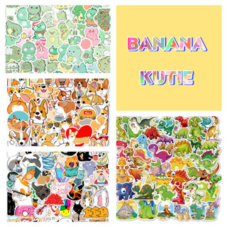 Bộ 50/ 100 Sticker chống nước sticker dán laptop, điện thoại, đàn guitar, mũ bảo hiểm, vali (Tổng Hợp 1)
