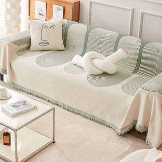 AIMI Vải Nhung Khăn Trải Sofa Đồ Trang Trí Nhà Nội Thất Đồ Gia Dụng Bốn Mùa Chống Trượt Đa Chức Năng Phong Cách Bohemian Bọc Ghế Sofa