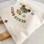 Túi Tote Canvas ESSENCEH, Túi Xách Mini Canvas Hoạt Hình, Túi Ăn Trưa Đào Dung Tích Lớn Dễ Thương Nữ