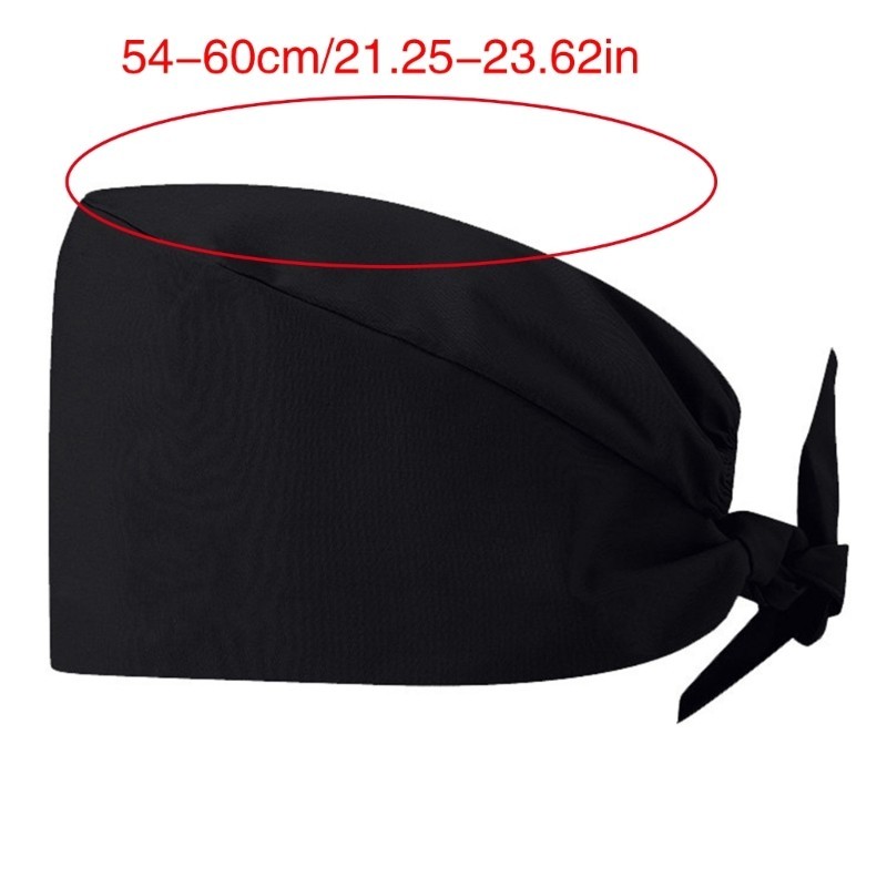 Dasbsug Unisex Có Thể Điều Chỉnh Y Tá Chà Mũ Y Tế Chuyên Nghiệp Thoáng Khí Cotton Mũ Phẫu Thuật Cho Bác Sĩ Bệnh Viện C
