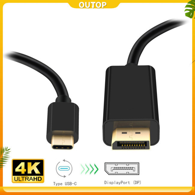 Cáp kết nối OUTOP Type-C USB3.1 to DP Cáp 3.1 sang DP HD | Shopee Việt Nam