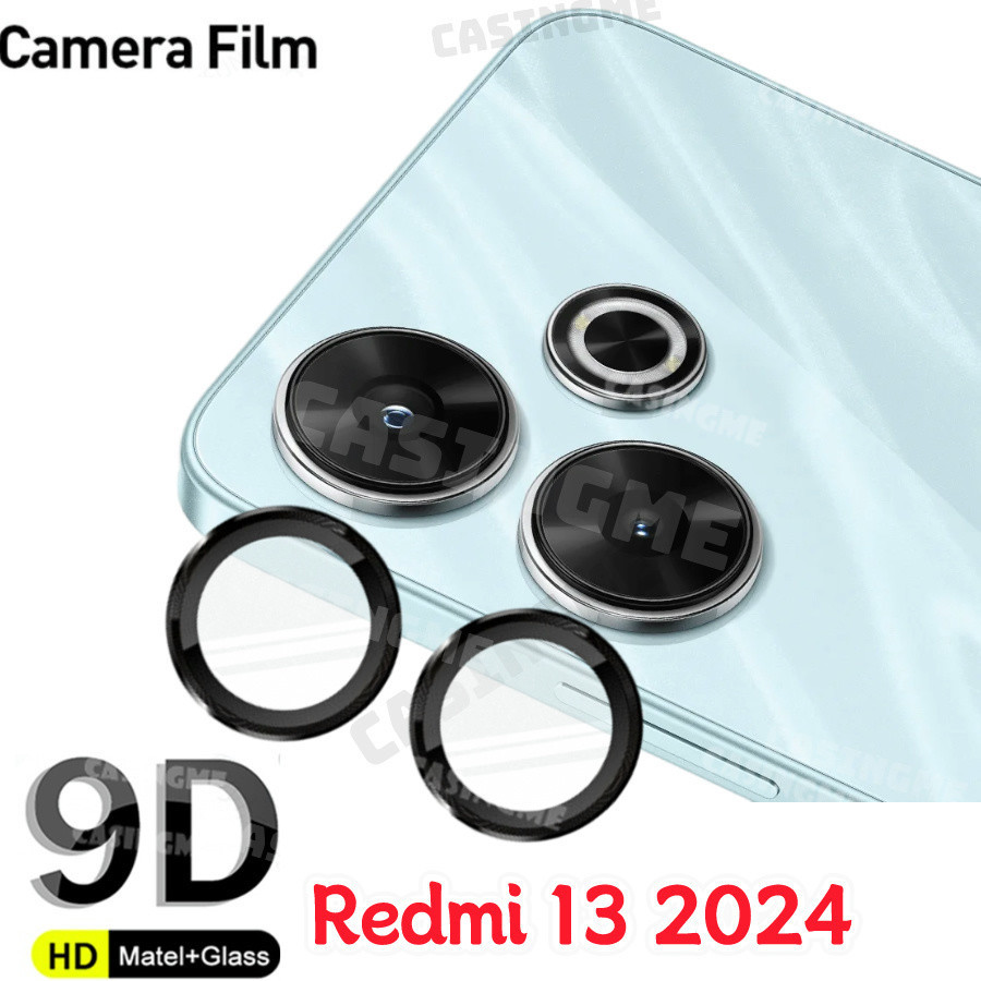 Redmi 13 2024 Bảo Vệ Ống Kính Máy Ảnh Kim Loại Vòng Máy Ảnh Dành Cho Redmi 13 4G Redmi13 13Redmi 4G 5G 2024 Camera Kính Cường Lực Bảo Vệ
