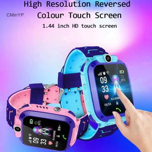 Đồng hồ thông minh trẻ em CMinYP Q12 Đồng hồ SOS chống nước IP67 Quà tặng trẻ em cho IOS Android Glory