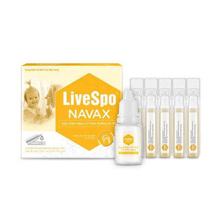 Xịt Livespo Navax chuyên dụng dạng chai xịt 20ml - Bảo vệ mũi họng, hệ hô hấp cho trẻ [Hàng chính hãng]