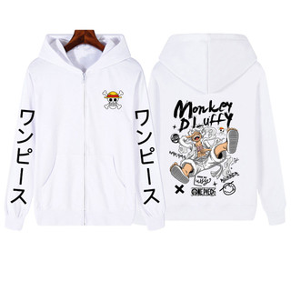 Áo hoodie nam nữ chất nỉ One Piece luffy thần mặt trời in hình