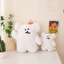 Dinotaeng thông báo trước koalas búp bê sang trọng quà tặng sinh nhật cho bé gái Đồ chơi làm dịu đồ chơi nhồi bông Trang trí nội thất