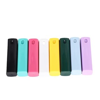 Hàng sẵn có Chai xịt ống vuông 10ml Nước hoa nhựa Chai xịt đuổi muỗi Vuông Subbotling Xịt uống