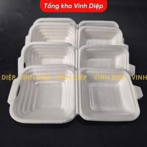 Hộp xốp vuông 1 ngăn đựng xôi, đồ ăn Combo 170~175 chiếc