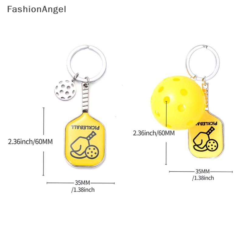 FashionAngel Hợp Kim Kẽm Pickleball Vợt Móc Khóa Cho Túi Ví Chìa Khóa Ô Tô Mặt Dây Chuyền Dễ Thương Pickleball Thể Thao Lưu Niệm Móc Khóa VN