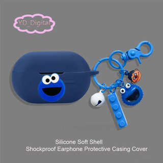 Hộp đựng tai nghe cho SoundPEATS PearlClip Pro / CC Pro Silicone Vỏ mềm Snoopy dễ thương Vỏ bảo vệ tai nghe chống nước Vỏ bảo vệ có mặt dây chuyền