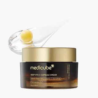 Medicube Deep Vita C Capsule Cream Brightening Firming Skin Barrier Vitamin Face Cream Chăm sóc da mặt 55ml