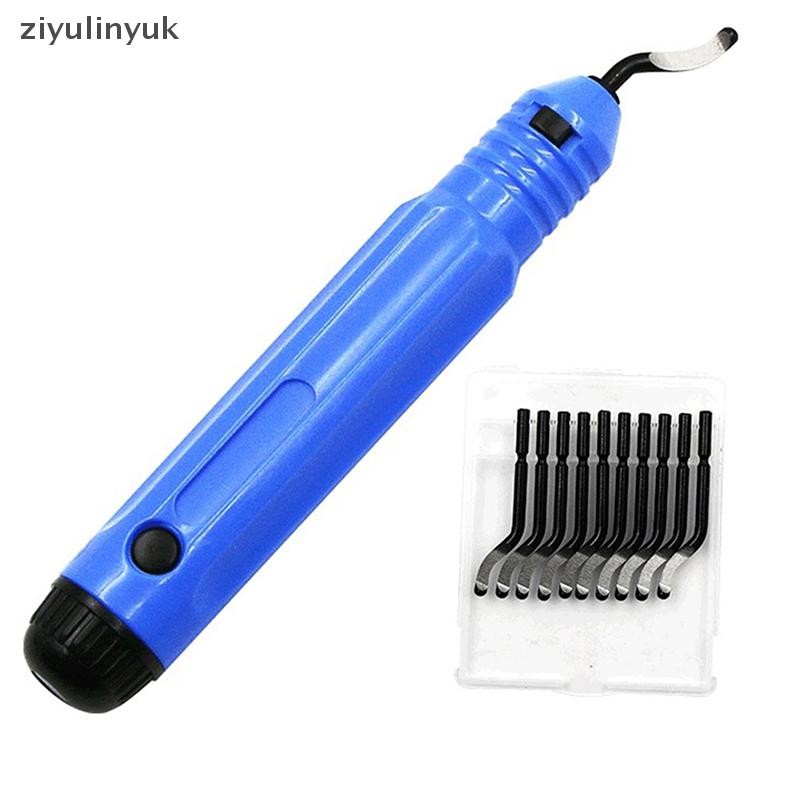 Ziyulinyuk Dụng cụ cạo và cắt tỉa tay NB1100 Edger Chamfering và cắt tỉa Dụng cụ cắt tỉa Bộ lưỡi dao Deburr quay cho thép, đồng, nhôm, gỗ và nhựa EN