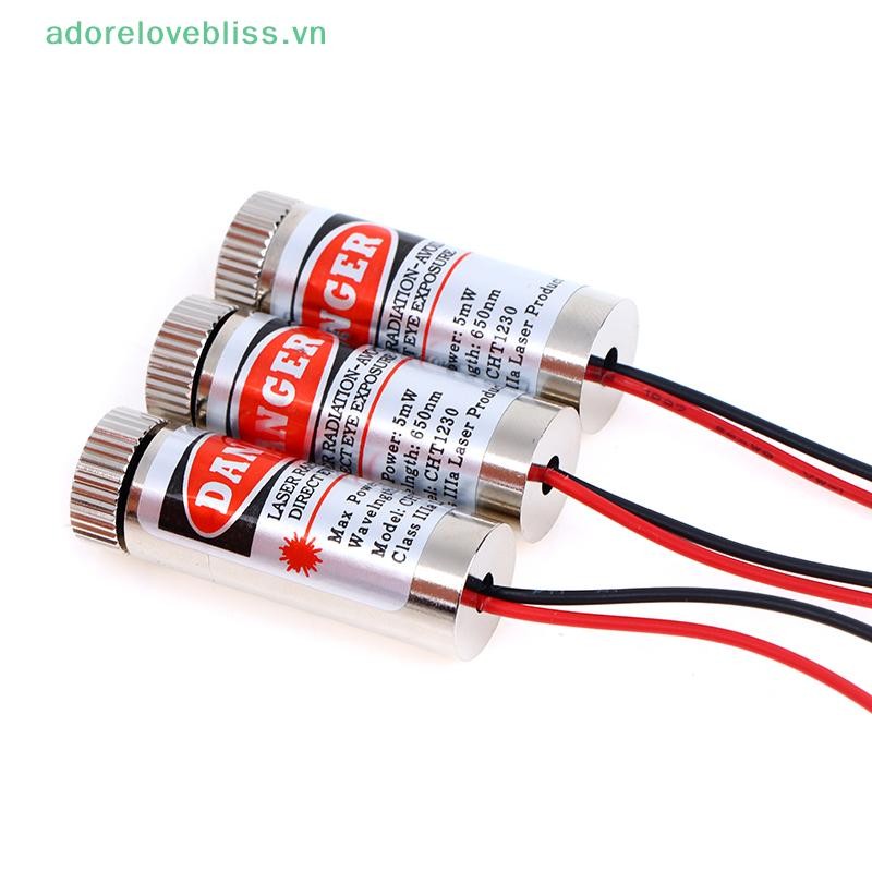 THÊM 650nm 5mW Red Point / Line / Cross Laser Module Laser Tube 3v-5v Chấm Laser được sử dụng cho con trỏ Laser ánh sáng đỏ BSS