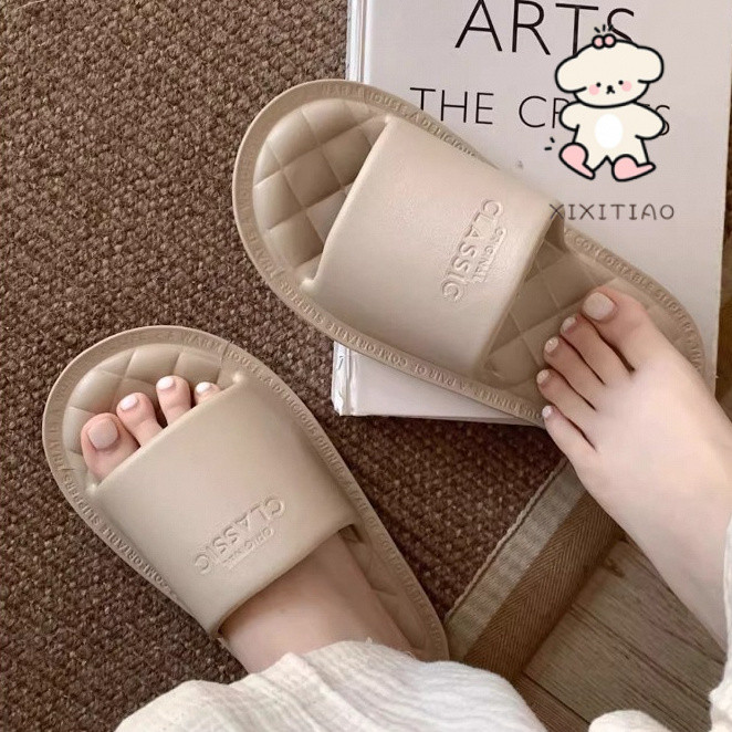 Dép Xixitiao Dép Đế Mềm Mùa Hè EVA Phiên Bản Hàn Quốc Đơn Giản Thoải Mái Cặp Đôi Nhà