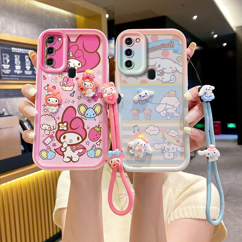 ốp lưng samsung a11 Ốp điện thoại búp bê 3D dễ thương cho ốp lưng samsung a11