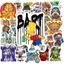 50 Sticker GRAFFITI ĐỘNG VẬT | Chống Nước Sticker Dán Laptop - Điện Thoại - Đàn Guitar - Mũ Bảo Hiểm - Vali | MS: 000373