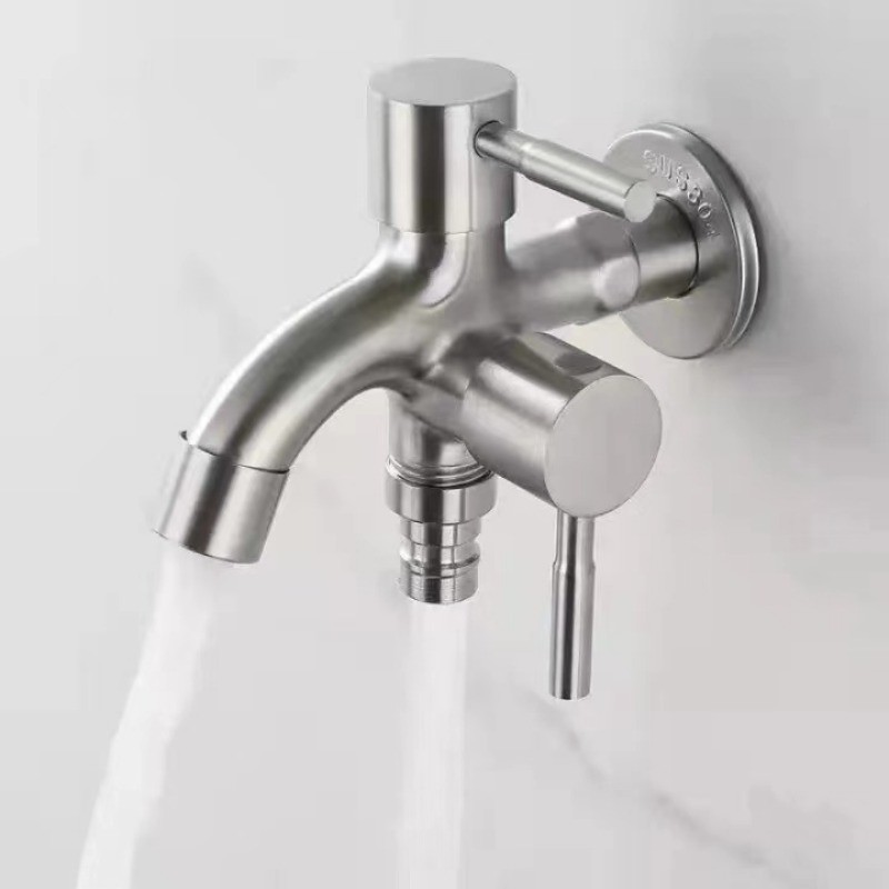 Vòi Nước Dùng Cho Một Vào Hai Ra Hai Tác Dụng,Vòi đa chức năng điều khiển kép,Công Tắc Nước Máy Gia