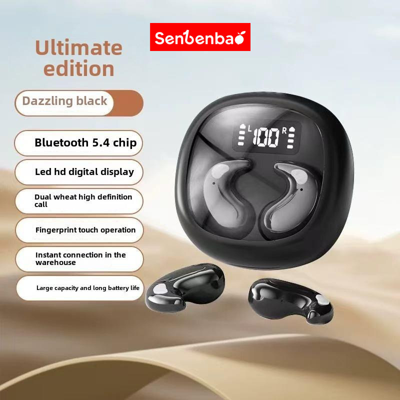 Tai nghe SENBENBAO S40 ENCTWS Mini Sleep Tai nghe bluetooth vô hình Hifi Âm thanh nổi Chống nước tích hợp MIc cho tai nghe di động thông minh Khử tiếng ồn