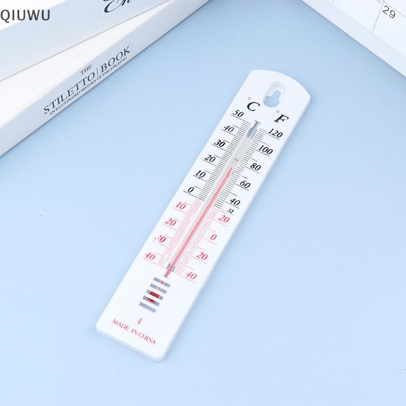 Máy đo nhiệt độ treo tường QIUWU cho nhiệt kế gia đình trong nhà Máy đo độ ẩm giống rau củ nông nghiệp.