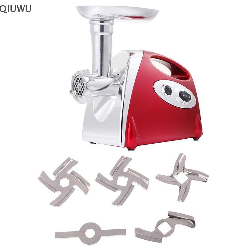 QIUWU Máy Xay Thịt Phần Lưỡi Xay Thực Phẩm Lưỡi Xay Dao Cắt Thay Thế Phù Hợp Cho Vitek Scarlett Elenberg Verloni Daewoo.