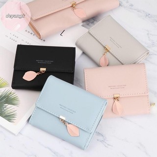 Deyangk Ví thời trang mới Ví ngắn Zero Ví đa chức năng tối giản VN