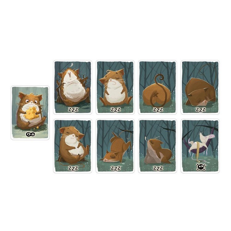 Boardgame Cheese Thief trò chơi party gia đình chính hãng Tigar