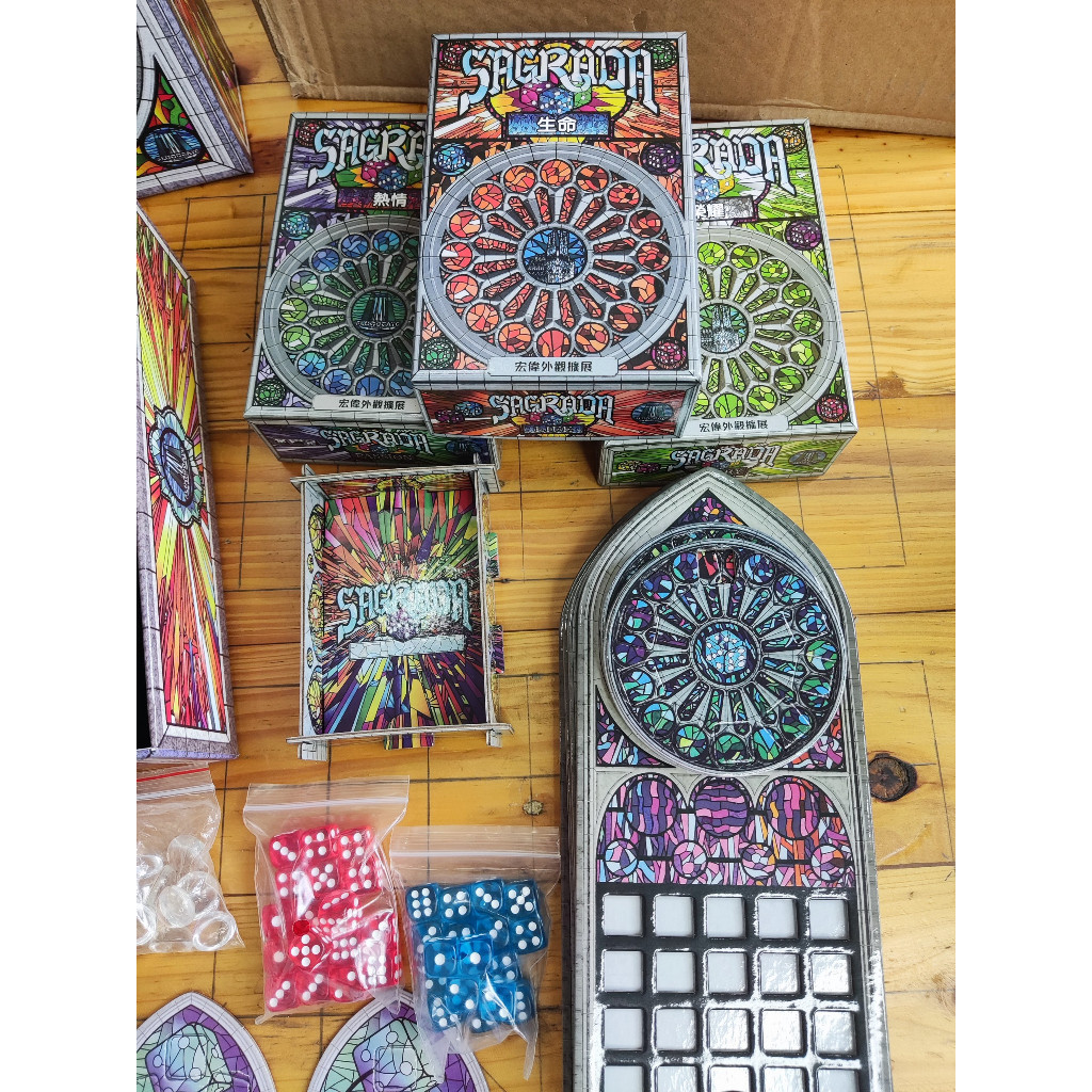 Boardgame Sagrada lắp ghép xí ngầu rất hay Engsub Tigar