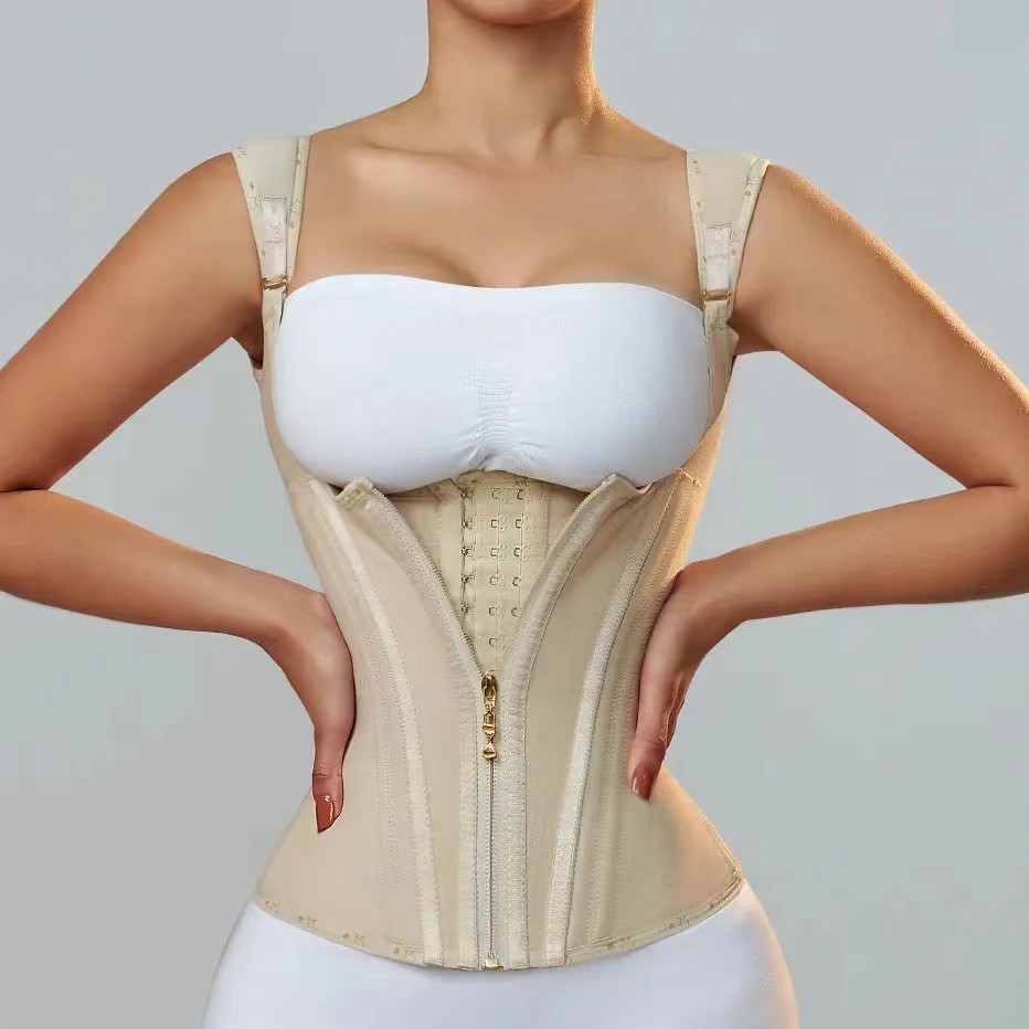 Trang phục định hình cao su xương thép eo hẹp Áo yếm hỗ trợ ngực