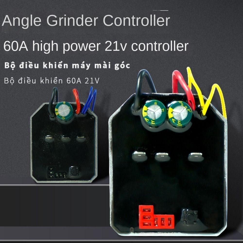 Bảng điều khiển máy mài góc HOBBYIN, Công tắc tốc độ công cụ điện 60A, Bảng mạch điều khiển Lithium không chổi than Máy mài điện Công cụ điện bo mạch chủ