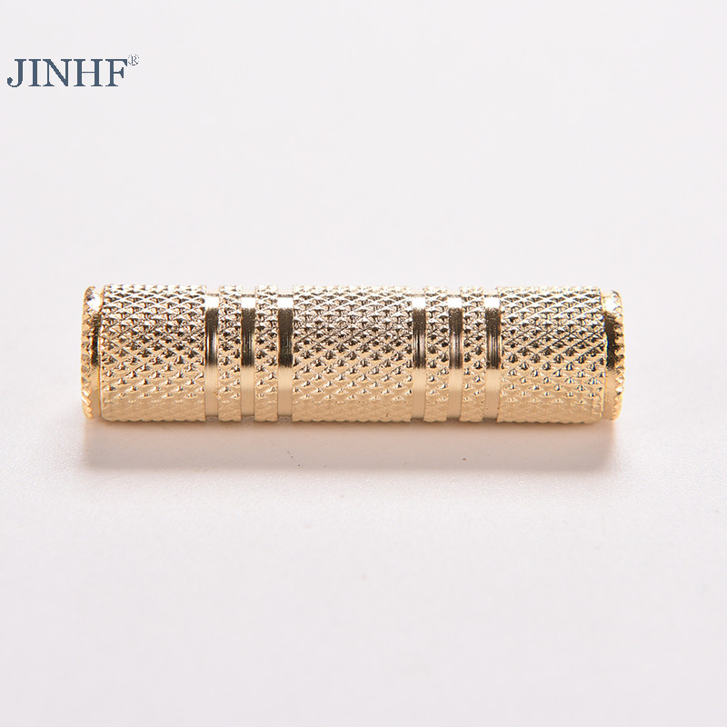 Jinhf Nữ sang 3,5 mm Nữ F / F Stereo Audio Adapter Tai Nghe Jack Kết Nối HOT