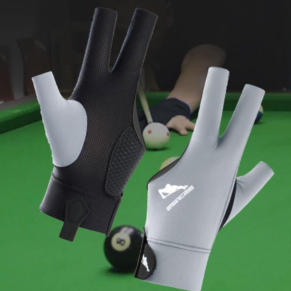 Găng tay billiards JVSUB - Ba ngón thoáng khí, chống trượt, phù hợp cho luyện tập