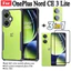Ốp điện thoại Oneplus Nord CE4/CE3/Nord 3/N30 5G/N30 SE/1+ ACE 3V/ACE 2V, chống rơi, kính cường lực + film ống kính