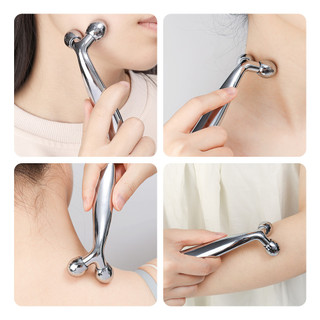 Máy mát xa con lăn làm đẹp da mặt 3D - Làm săn chắc da mặt mỏng 360° Dụng cụ làm đẹp Massage thư giãn có thể xoay được