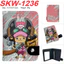 SQ11 ONE PIECE Tony Tony Chopper Hoạt Hình Anime Ví Học Sinh Cầm Tay Đa Năng Nhiều Khe Cắm Thẻ Túi Đựng Tiền Xu