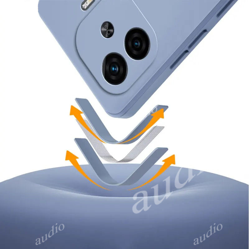 Dành Cho IQOO z9 z9X 5G 2024 Vỏ Silicon Lỏng Vuông Chính Hãng Cho IQOO z9 z9X Z 9 X 9x iQOOZ9 iQOOZ9x 5G Vỏ Chống Sốc Chính Hãng TPU Lỏng Silicon Ốp lưng