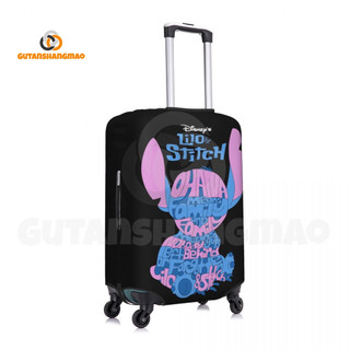 Disney Stitch Hành Lý Có Thể Giặt Được Vali Bảo Vệ Chống Trầy Xước Vali Phù Hợp Với Hành Lý 18-32 Inch