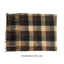 YOI Giáng Sinh Khăn Mùa Thu Ấm Áp Mềm Chăn Lớn Cổ Điển Tua Rua Plaids Khăn