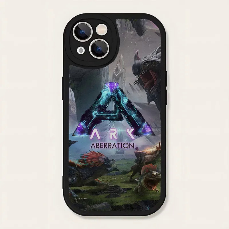 Ốp điện thoại tiến hóa sinh tồn TP-1 ARK Da cừu cho Iphone 13 Pro Max 11 12 14 Mini X Xr Xs 8 7 Puls Se Luxury Mobile Cove