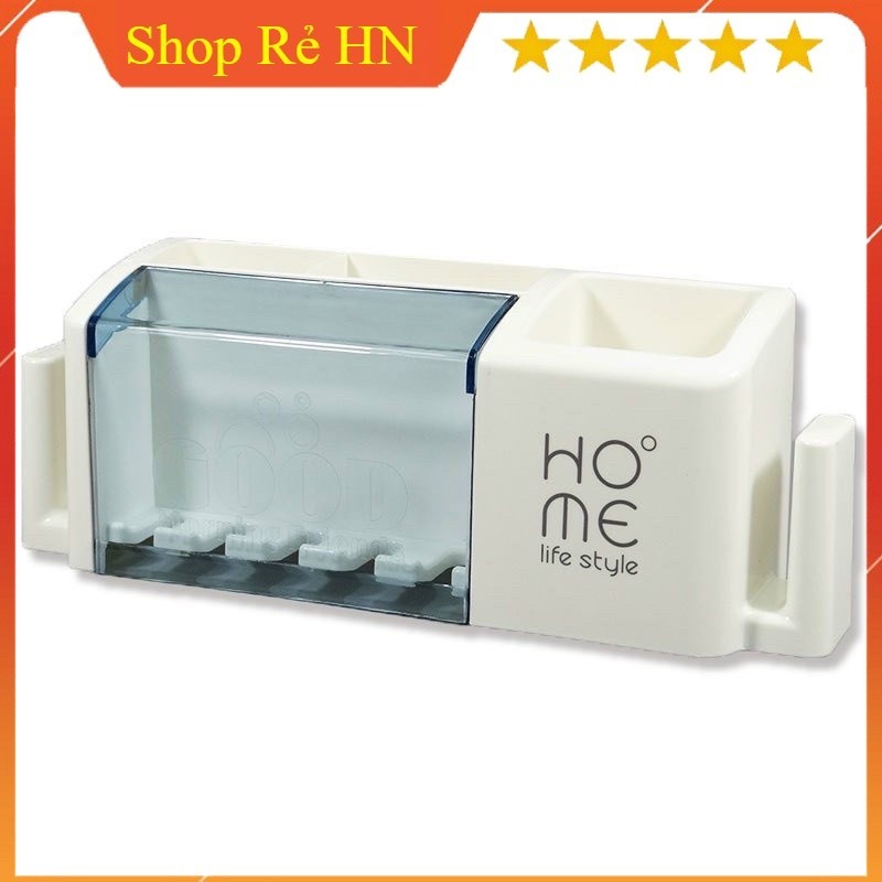 Kệ để Bàn Chải, Kem Đánh Răng Dán Tường - Siêu chắc chắn