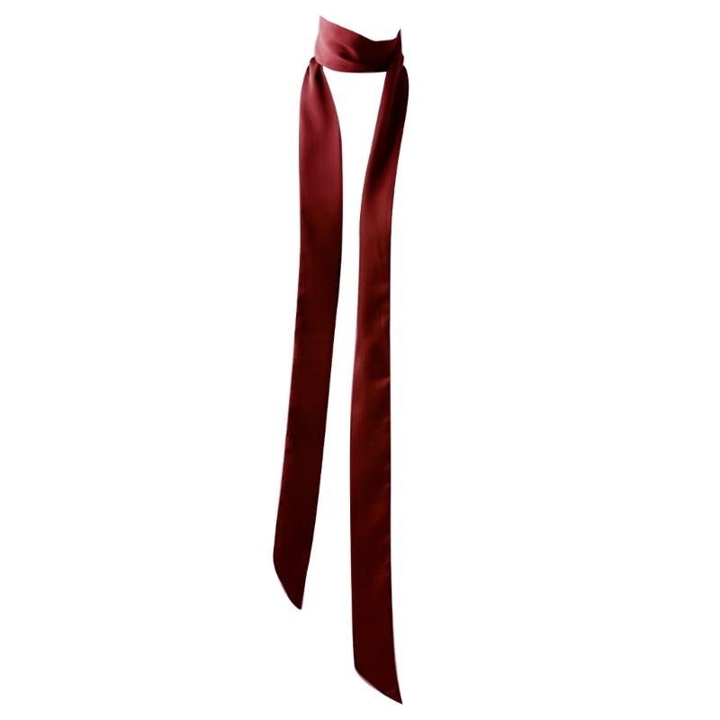 Vic Ribbon Khăn quàng cổ lụa buộc tay Ruy băng Khăn quàng cổ phong cách Hàn Quốc Cà vạt tóc