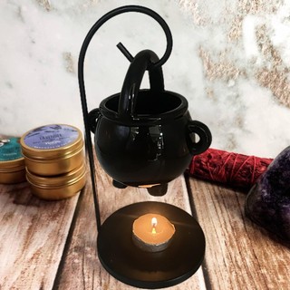 Treo vạc Dầu Đốt Thơm Khuếch Tán Nến Tealight Halloween Đồ Trang Trí Sáp Đốt Nhà Phòng Yoga Thiền Trang Trí shopidaevn